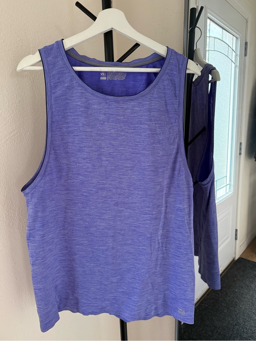 Victoria's Secret Purple Heathered Athletic Tank Top